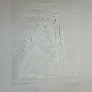 Lululemon White Tank Top